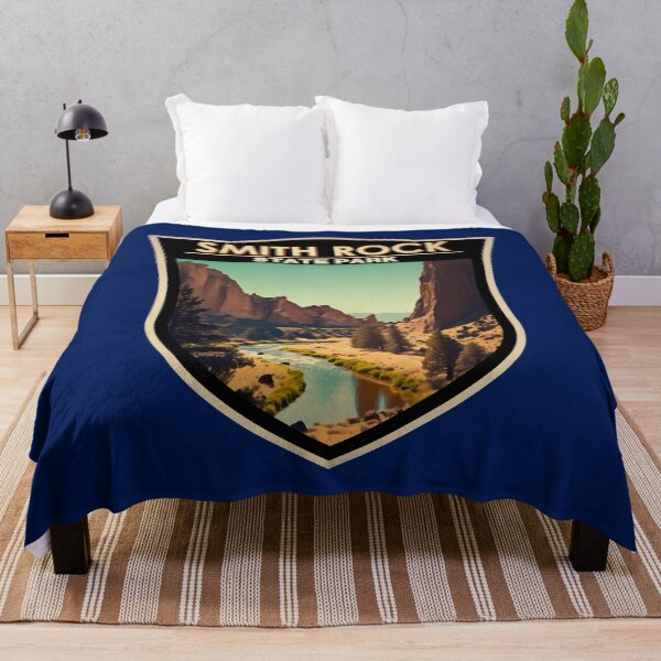 Item preview, Smith Rock State Park Oregon Art Badge designed and sold by KrisSidDesigns.