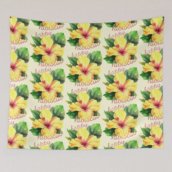 Item preview, happy hibiscus designed and sold by tropi-cat.