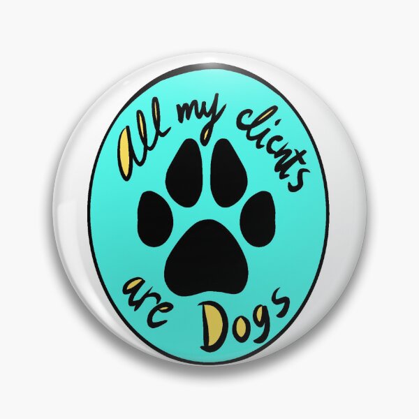 Item preview, Paw print In aqua designed and sold by DogStylistVibes.