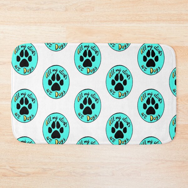 Item preview, Paw print In aqua designed and sold by DogStylistVibes.