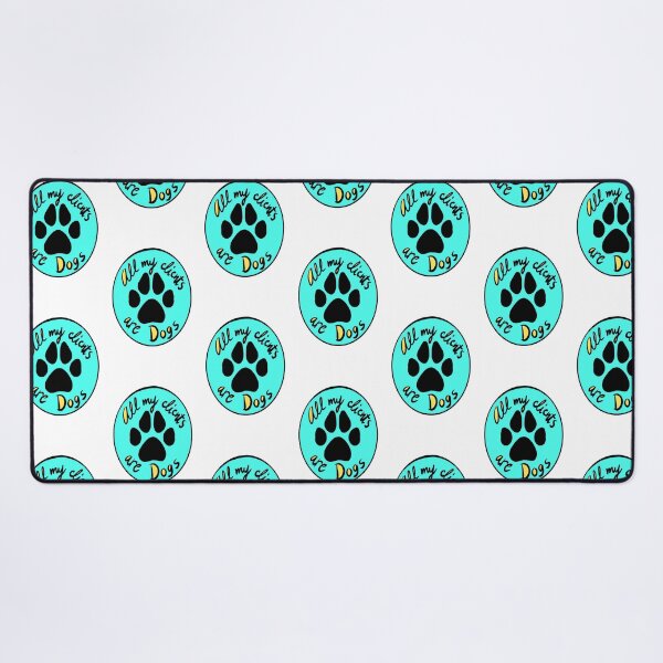 Item preview, Paw print In aqua designed and sold by DogStylistVibes.