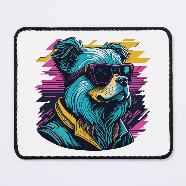 Item preview, Colorful Yorkshire Terrier designed and sold by ArcticWolf-Art.