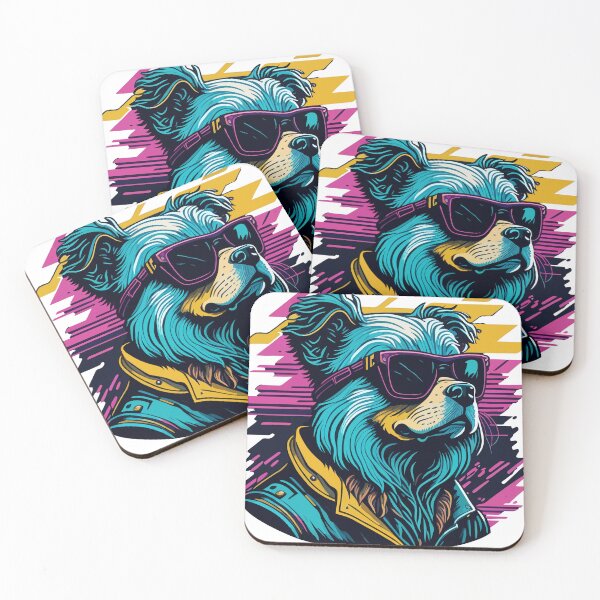 Item preview, Colorful Yorkshire Terrier designed and sold by ArcticWolf-Art.