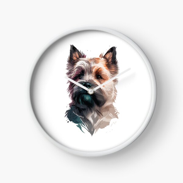 Item preview, Cairn Terrier dog watercolor portrait designed and sold by Gerald Waters.