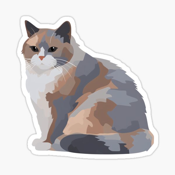 Item preview, Moggy Cat designed and sold by Splargo Digital Prints.