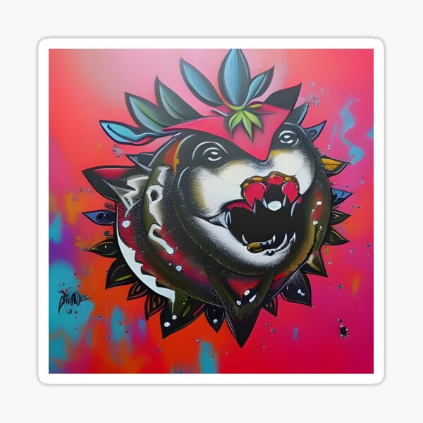 Mishka Eyeball Sticker – Buy Stickers Here