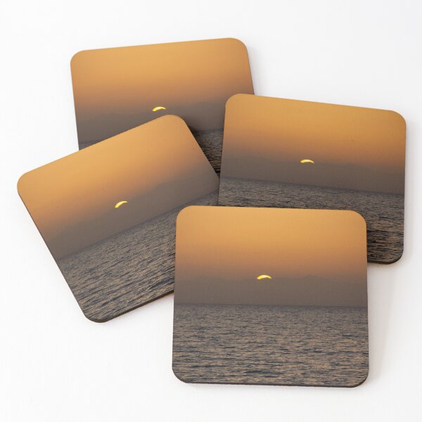 Item preview, Disappearing sun behind the horizon designed and sold by Shizenkai.