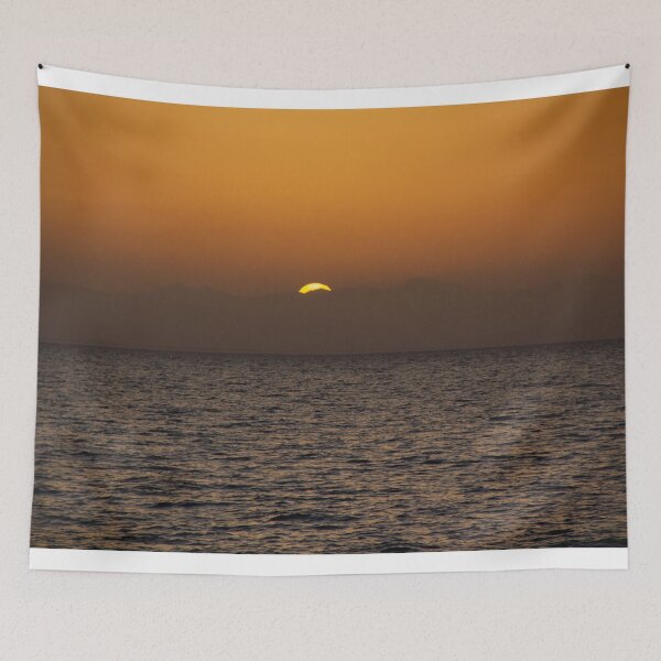 Item preview, Disappearing sun behind the horizon designed and sold by Shizenkai.