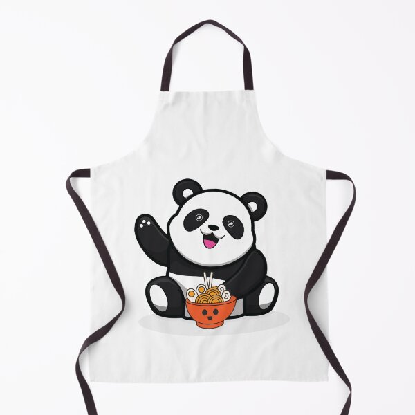 Item preview, Panda eating ramen designed and sold by TeeStarsWork.