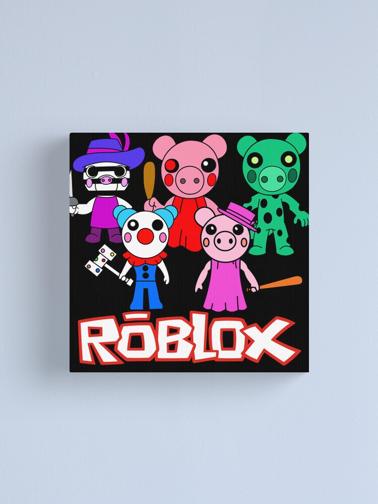 Roblox Worker Avatar  Canvas Print for Sale by whatcryptodo