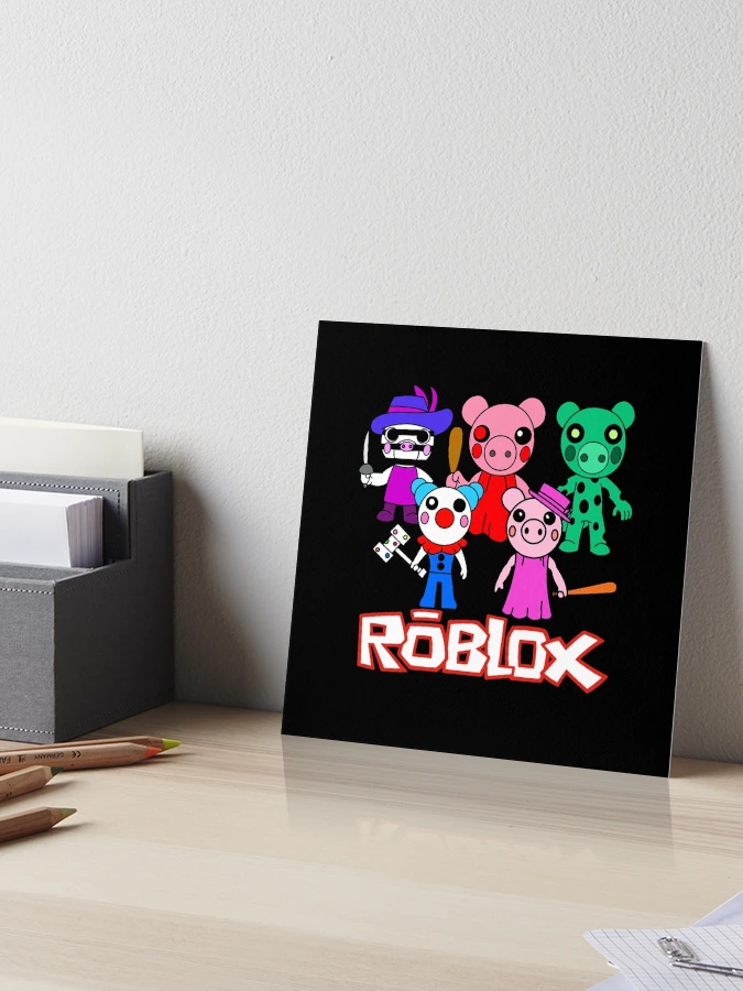 Roblox Piggy Characters together  Photographic Print for Sale by  whatcryptodo