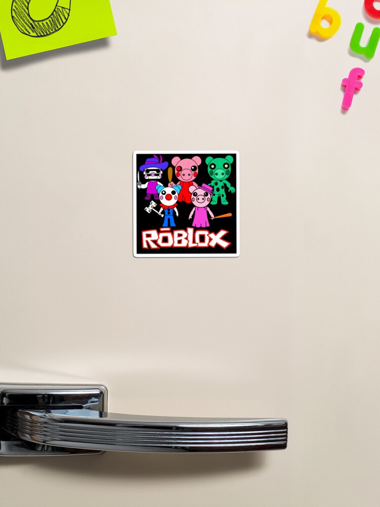 Roblox Piggy Characters together  Art Board Print for Sale by whatcryptodo