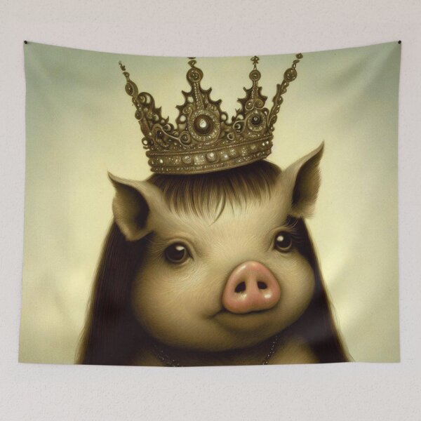 Item preview, Regal Piggy designed and sold by Donkey's Salad.