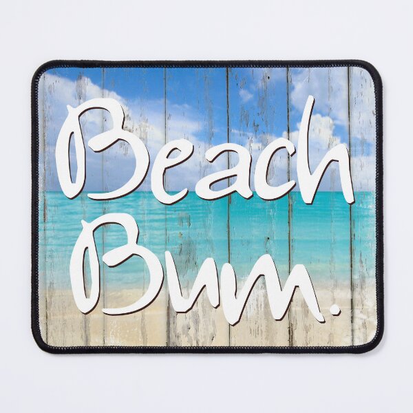 Item preview, Beach Bum Beach House Coastal art designed and sold by Glimmersmith.