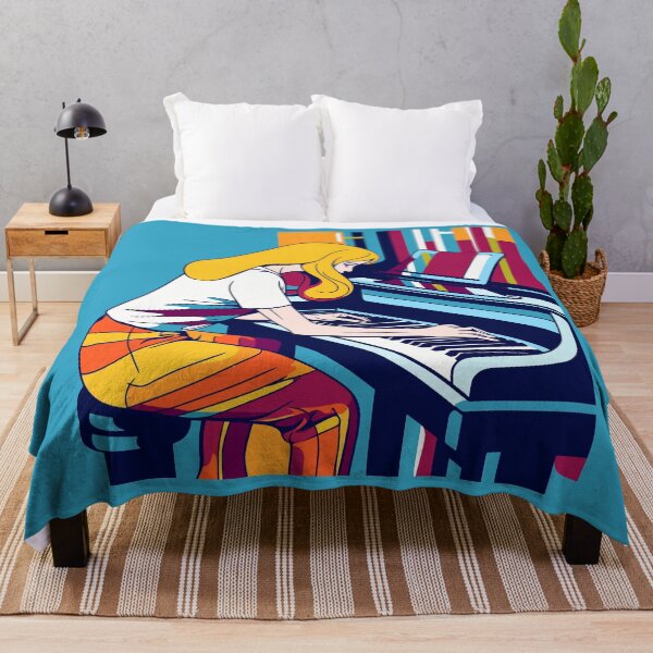 Item preview, Pop Art Girl on Piano designed and sold by Artwyz.