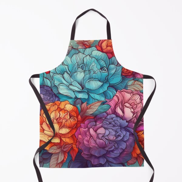 Item preview, Floral Pattern : Watercolour and Ink designed and sold by MTJ-Mushrooms.