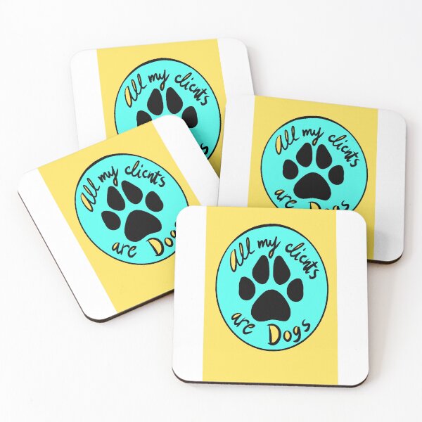 Item preview, Paw print Client Patch on yellow designed and sold by DogStylistVibes.