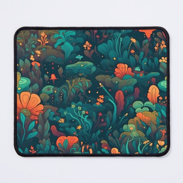 Aperçu de l'œuvre Jungle colorée créée et vendue par MojoMcFunk.