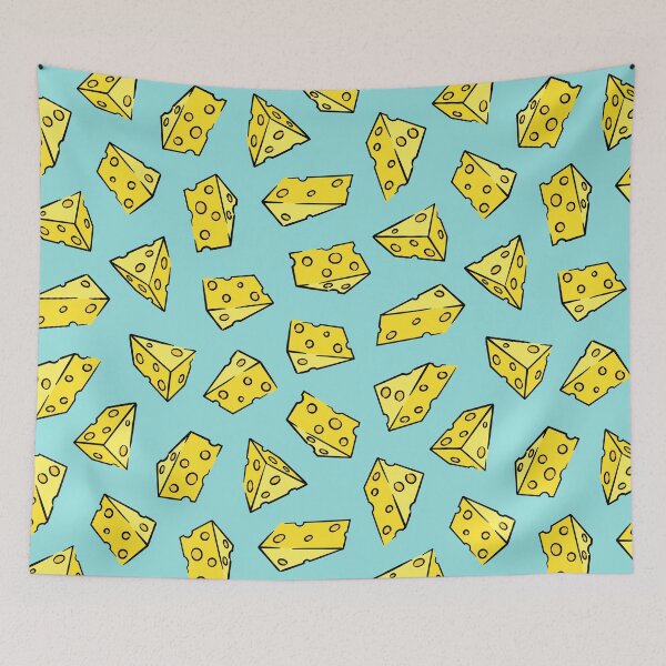 Item preview, Swiss cheese - teal designed and sold by littlearrow.