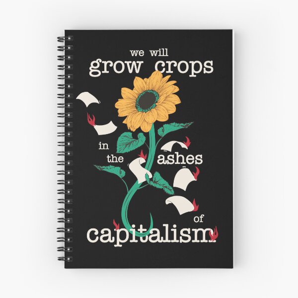 Item preview, Grow Crops in the Ashes of Capitalism designed and sold by Earthstvdio.