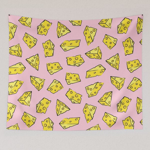 Item preview, queso suizo - rosa designed and sold by littlearrow.