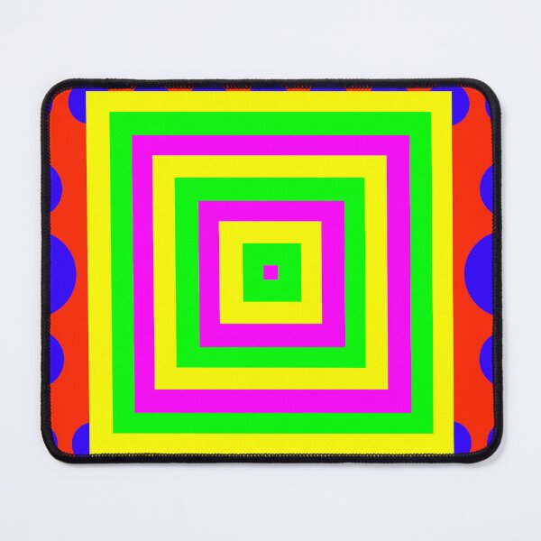 Item preview, Colorful Squares on Dots designed and sold by GEOMETRIC ART   .