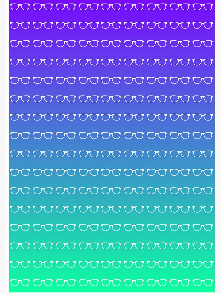 Thumbnail 3 of 3, Journal, Glasses Gradient Pattern designed and sold by OpticianNow.