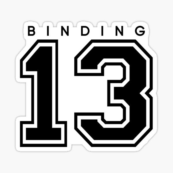 Binding 13  Boys of Tommen Sticker Sticker for Sale by