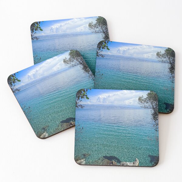 Item preview, Blue Ocean Ionian Sea Aqua Marine Vibes Corfu Greece  designed and sold by nickbrayimages.