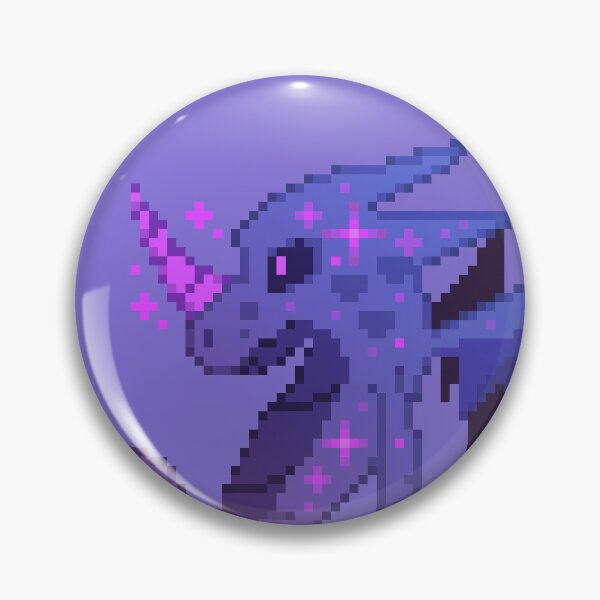 Item preview, Starry Twilight Dragon Pixel Art designed and sold by Kaiko-Roku.