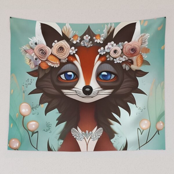 Item preview, Whimsical Fox 1 designed and sold by J-CCreations.
