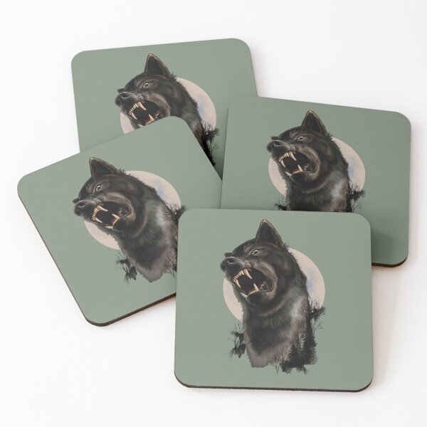 Item preview, Wolf Power 2 Painting designed and sold by AK-Hevonen.