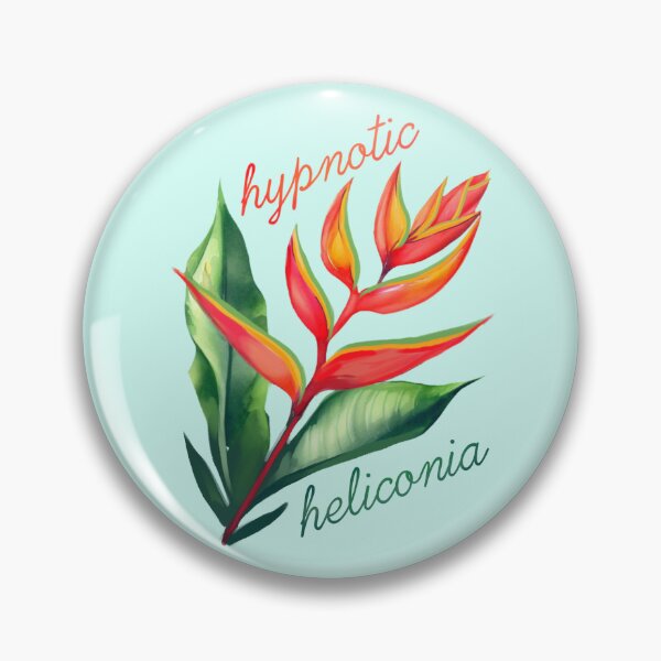 Item preview, hypnotic heliconia   designed and sold by tropi-cat.