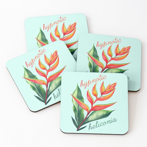 Item preview, hypnotic heliconia   designed and sold by tropi-cat.