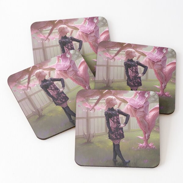 Item preview, Magic girls in the garden.  designed and sold by Lan thi Nguyen.