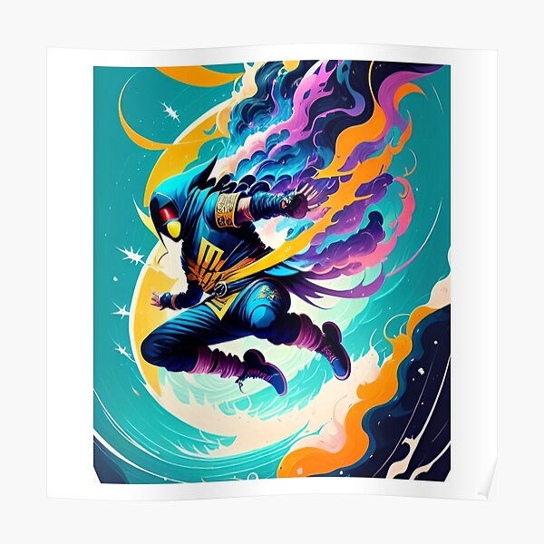 Unleash the Stealth and Power of the Ninja Poster