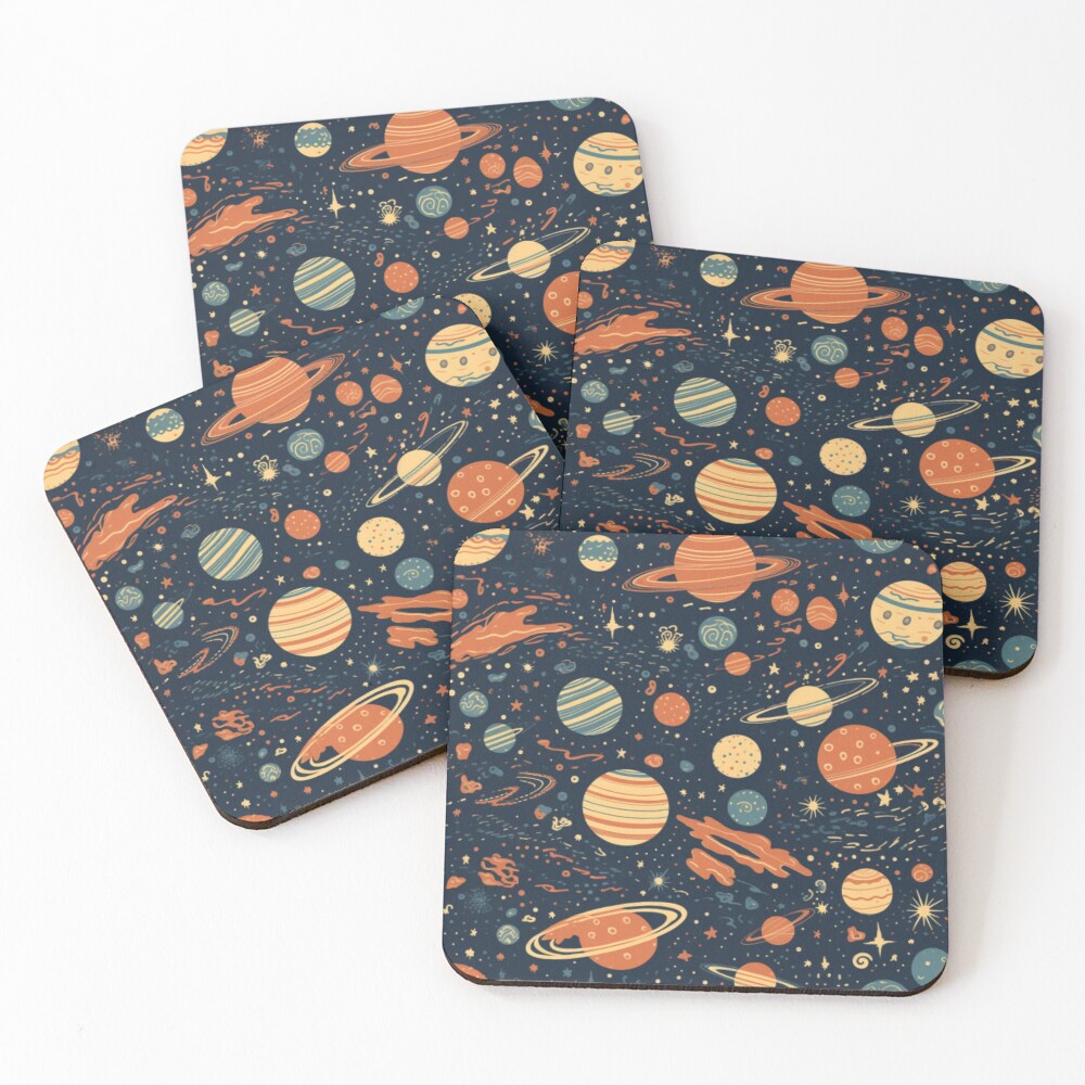 Item preview, Coasters (Set of 4) designed and sold by StylizedPattern.