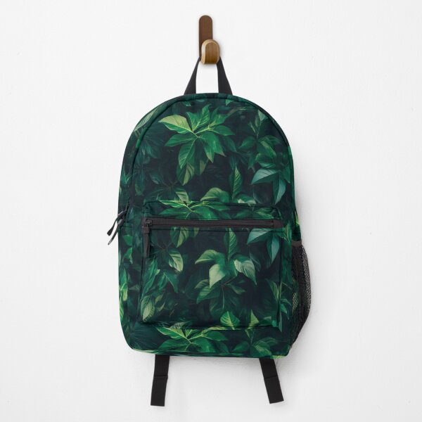 Item preview, Seamless nature pattern with green fresh leaves in the summer garden designed and sold by SeamlessGuru.
