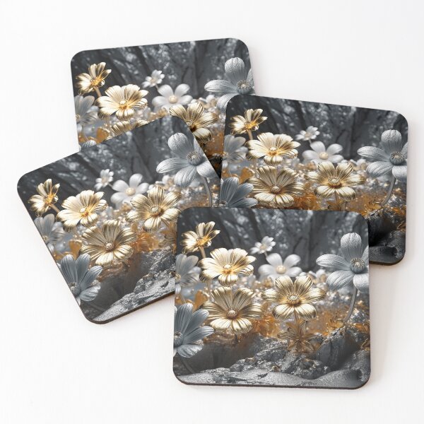 Item preview, My Metallic Flower Garden designed and sold by mikebraun.