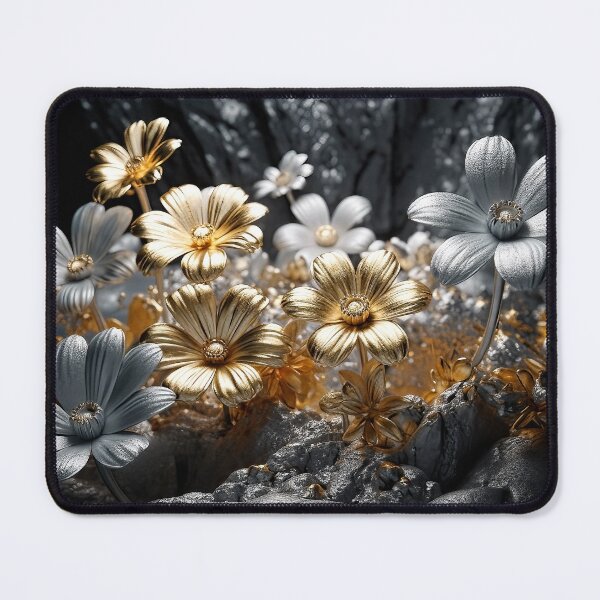 Item preview, My Metallic Flower Garden designed and sold by mikebraun.