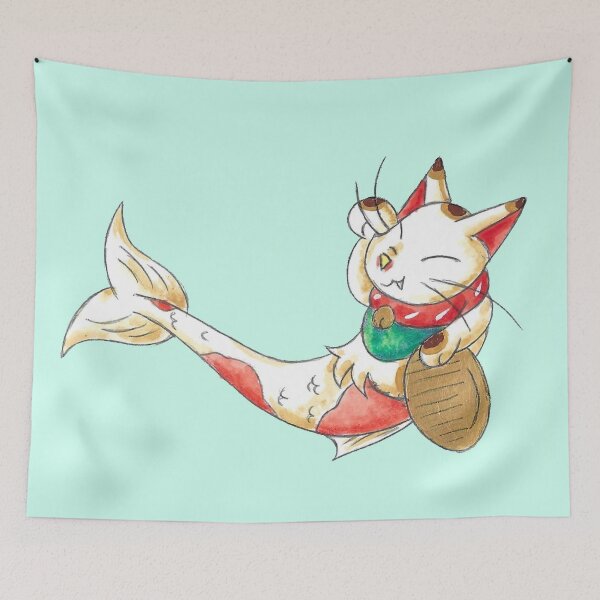 Item preview, Lucky Cat Fish designed and sold by KOKeefeArt.