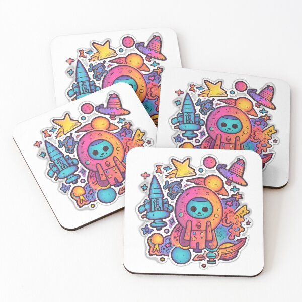 Item preview, Happy space alien kid designed and sold by marezino.