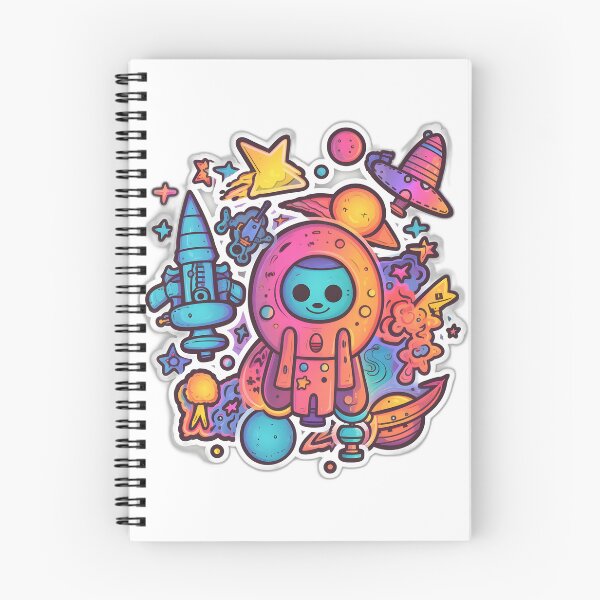 Item preview, Happy space alien kid designed and sold by marezino.