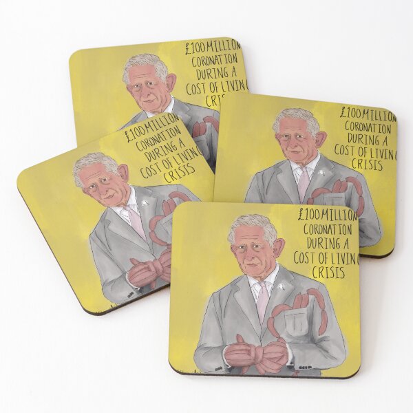Item preview, £100 million for a coronation in a cost of living crisis  designed and sold by SmelDraws.