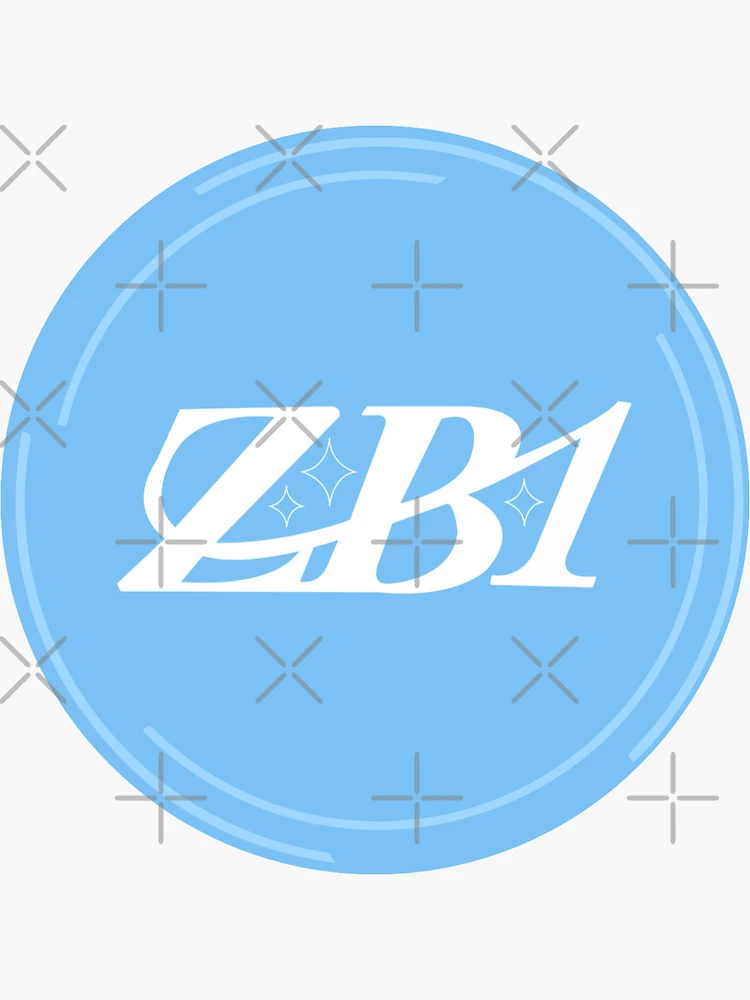 ZB1 Boys Planet (kpop) Blue K-Group Circle | Sticker