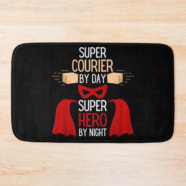 Item preview, Super Courier By Day Super Hero By Night designed and sold by PWD-Design.