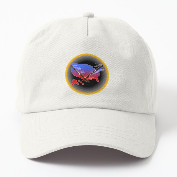 Item preview,  Two solar eclipses in the US 2023 and 2024.  designed and sold by Cosmos-as-Art.
