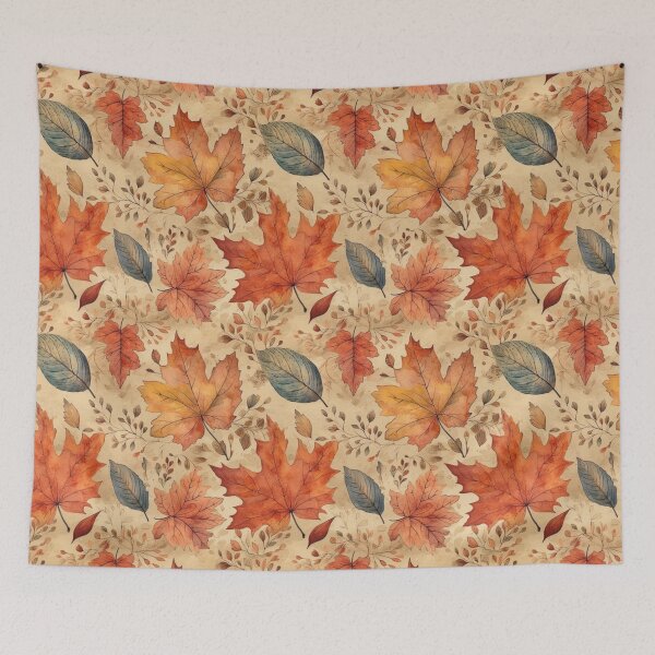 Item preview, Watercolor Fall Leaves designed and sold by StylizedPattern.