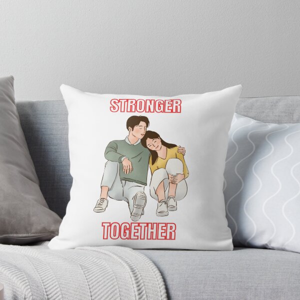 Artikelvorschau, Stronger Together" T-Shirt - Unisex-Baumwoll-T-Shirt für Männer und Frauen entworfen und verkauft von Shalabii.