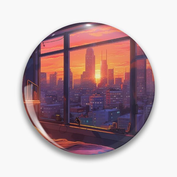 Item preview, Sunset Metropolis designed and sold by OdysseyArtworks.